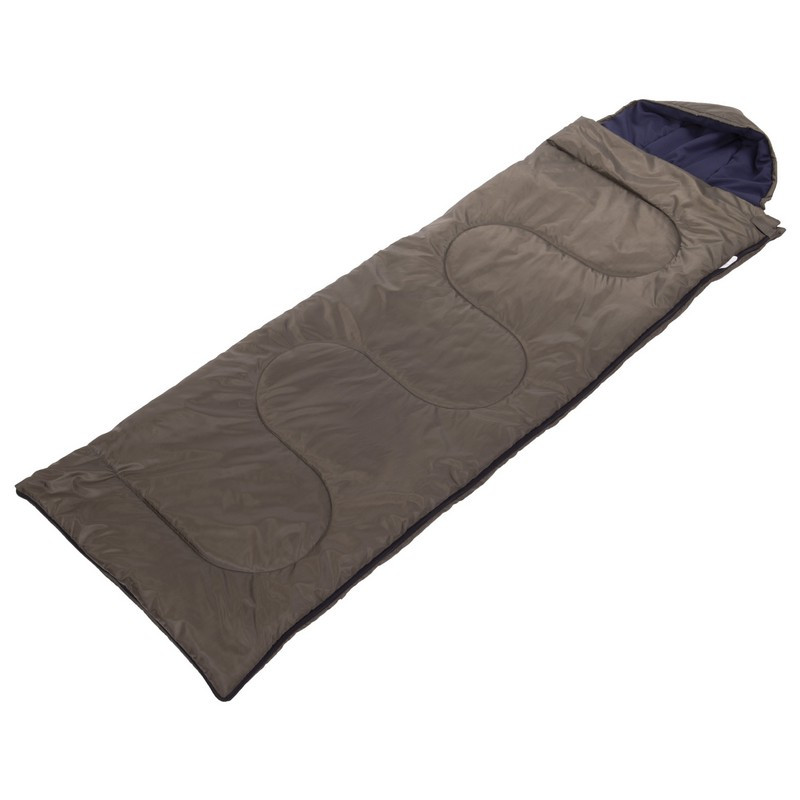 Спальный мешок одеяло с капюшоном CHAMPION SY-4798 цвета в ассортименте - фото 1 - id-p1472324992