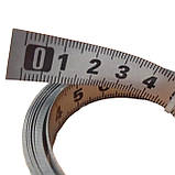 Шкала 0-2000 мм сталева, самоклейка для паралельного упору форматно-розкрійного верстата, фото 3