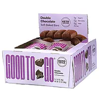 Good To Go, Soft Baked Bars, Двойной шоколад, 9 плиток по 1,41 унции (40 г) каждый Днепр