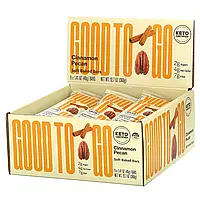 Good To Go, Soft Baked Bars, Keto, корица и пекан, 9 батончиков, 40 г (1,41 унции) каждый Днепр