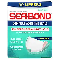 SeaBond, Адгезивные пломбы для зубных протезов, свежая мята, верх 30 Днепр