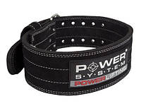 Пояс для пауэрлифтинга Power System Power Lifting PS-3800 Black Malleg Качество