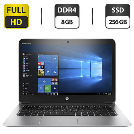 Ноутбук Б-клас HP EliteBook Folio 1040 G3/ 14" (1920x1080)/ Core i5-6200U/ 8 GB RAM/ 256 GB SSD/ HD 520, фото 1