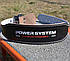 Пояс для важкої атлетики Power System PS-3100 Power шкіряний Black M, фото 9