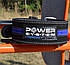 Пояс для пауерліфтингу Power System PS-3800  PowerLifting шкіряний Black/Blue Line M, фото 7