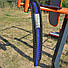 Пояс для пауерліфтингу Power System PS-3800  PowerLifting шкіряний Black/Blue Line M, фото 9