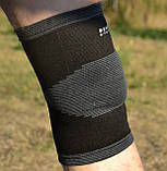 Наколінники Power System PS-6002 Knee Support Black/Grey (пара) XL, фото 7