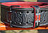 Пояс для важкої атлетики Power System PS-3830 Beast шкіряний Black/Red XL, фото 4