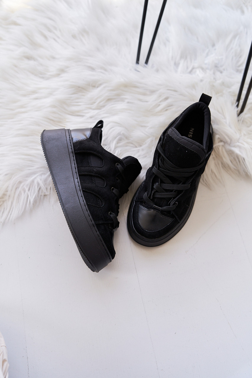 Кросівки All Black High Platform