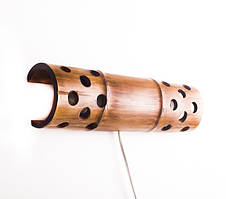 Бамбуковий світильник пристінний