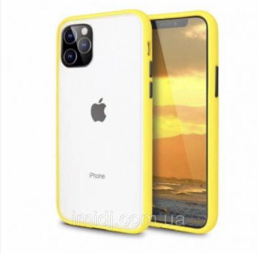 Чехол  iPhone 12 Pro Max (Желтый)