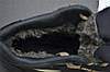 Чоловічі спортивні зимові шкіряні кросівки чорні Splinter 1819, фото 5