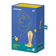 Анальна смарт-пробка з вібрацією Satisfyer Intensity Plug Gold, фото 3
