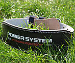 Пояс для важкої атлетики Power System PS-3100 Power шкіряний Black XXL, фото 4
