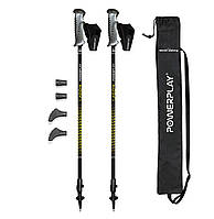 Poles for Nordic walking PowerPlay 9103 Lagom 65-135 cm (pair)