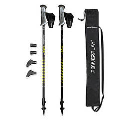 Poles for Nordic walking PowerPlay 9103 Lagom 65-135 cm (pair)