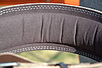 Пояс для важкої атлетики MadMax MFB-246 Full leather шкіряний Chocolate brown L, фото 9