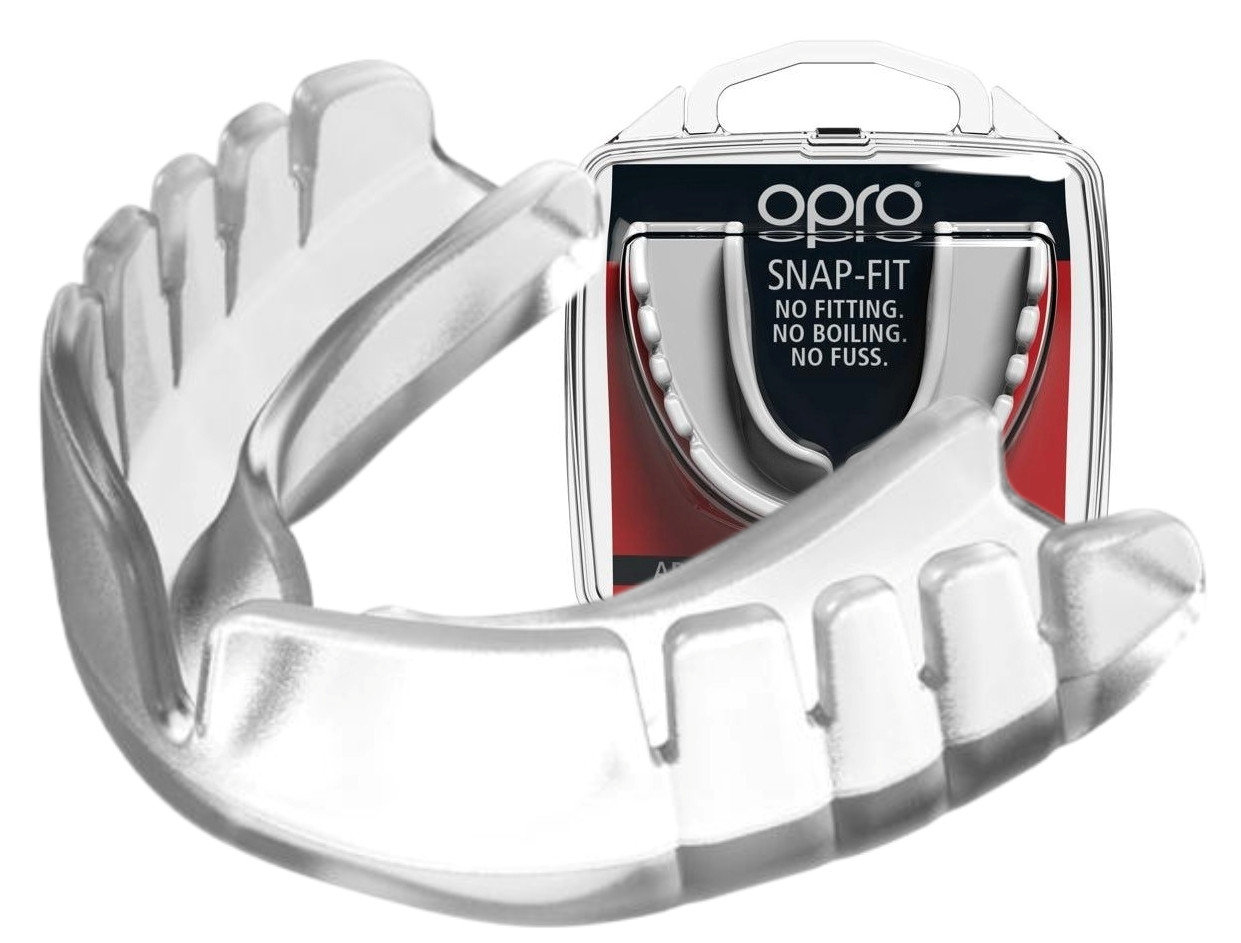 Капа OPRO Snap-Fit доросла (вікон 11+) Clear (art.002139015)