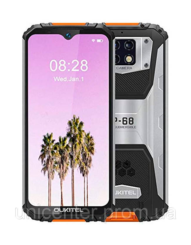 Защищенный Смартфон Oukitel WP6 6 128GB Orange Оранжевый Helio P70 ...