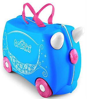 Дитяча валізка на колесах TRUNKI PRINCESS PEARL , фото 2