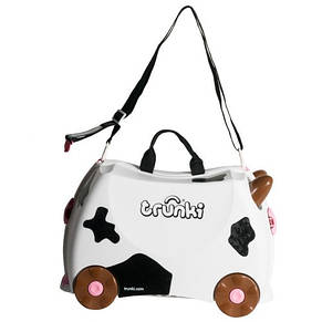 Дитяча валізка на колесах TRUNKI FRIEDA COW , фото 2