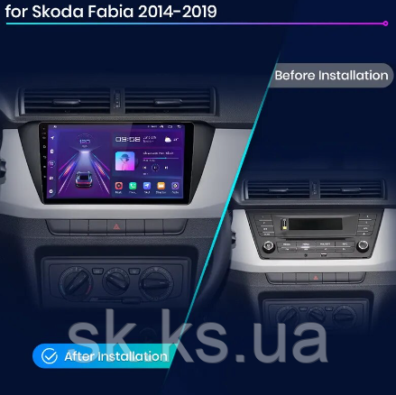Junsun 4G Android магнитола для Skoda Fabia 3 2014-2019