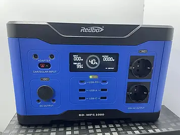 Портативна зарядна станція REDBO Portable Power Station 1000W 1019Wh