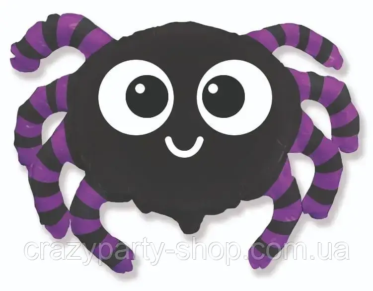 Повітряна кулька фольгована Павук 72 см, фото 1