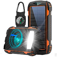 УМБ Solar power bank with LED light 20000mAh