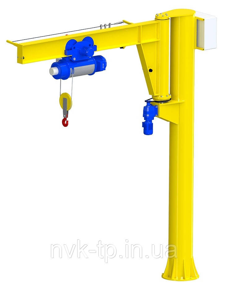 Консольний кран в/п до 16 тонн настінний або на колоні