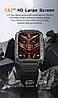 Смарт-годинник LEMFO KR88 Black (тонометр, пульсоксиметр, дзвінки), фото 7