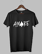 Футболка з прикольним дизайном   «Amore ♠️», фото 2