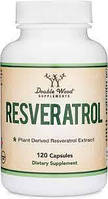 Resveratrol 250 mg Double Wood, 120 капсул