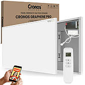 Інфрачервоний нагрівач Cronos GRAFEN Pro 900 Вт з Wi-Fi та дистанційним керуванням