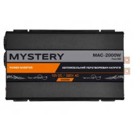 Перетворювач Mystery MAC-2000W PURE SW 12/220V (пряма синусоїда)