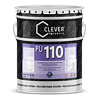 Поліуретанова рідка гідроізоляція CLEVER PU BASE 110 (25) сіра та біла