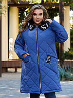 Жіноча зимова куртка великого розміру: 52-54,56-58,60-62,64-66