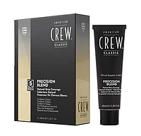 Мужская краска для седых волос "Система маскировки седины American Crew Precision Blend Shades 7-8"