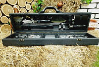 Набор из 6 шампуров "Люкс " (630х12х3 мм) в буковом кейсе + набор аксесуаров
