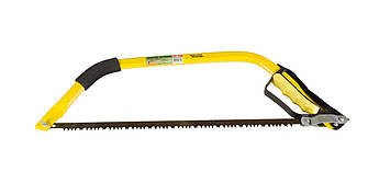 Пила лучкова MASTERTOOL 530 мм 4TPI з ергономічною ручкою 14-6913