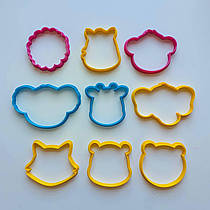 3D-формочки-вирубки для пряників "Набір тварин"