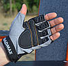 Рукавички для фітнесу MadMax MFG-871 Damasteel Grey/Black XXL, фото 6