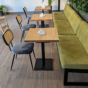 Fast casual cafe "Хочу", меблі для кафе від компанії Lofty