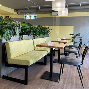 Fast casual cafe "Хочу", меблі для кафе від компанії Lofty