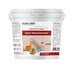 Грунт бетонконтакт Sublime Primer Plaster 1 л (1,5 кг)