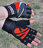 Рукавички для фітнесу MadMax MFG-568 Extreme 2nd edition Black/Red M, фото 8