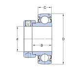 Підшипник RAE30NPP-3L PFI, фото 2