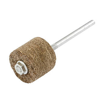 Насадка полірувальна MASTERTOOL з натуральної повсті жорстка для дриля 25 мм Ø 30 мм набір 6 шт 08-9230