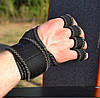 Розпродаж - Рукавички для фітнесу MadMax MFG-303 MAXGRIP neoprene wraps Black/Grey L/XL, фото 3