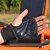 Розпродаж - Рукавички для фітнесу MadMax MFG-303 MAXGRIP neoprene wraps Black/Grey L/XL, фото 4